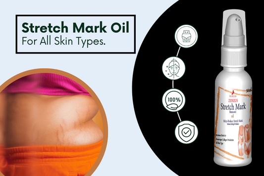 Zenius Stretch Mark Oil for All Skin Types