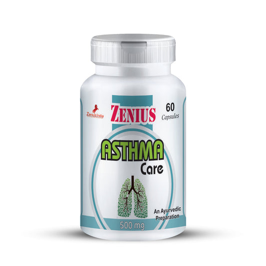 Zenius Asthma Care Capsule for Asthma relief & Asthma breathing capsule - 60 Capsules Zenius India