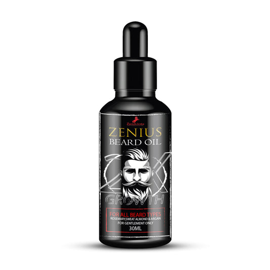 Zenius Beard Growth Oil For Men - 30ml Zenius India