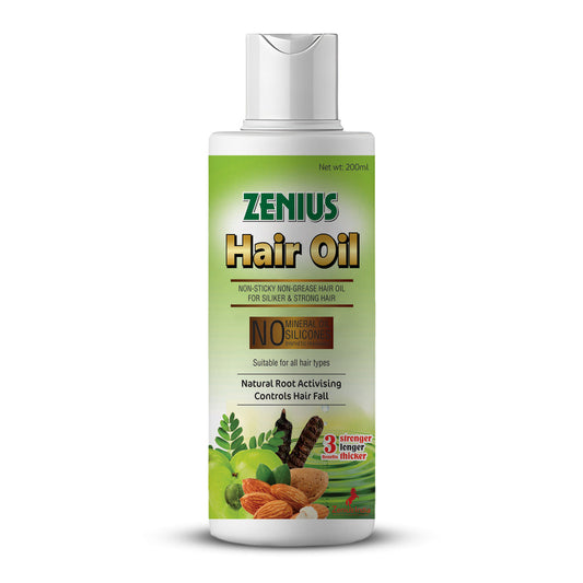 Zenius Hair Oil for hair growth, hair dandruff removal oil - 200ml Zenius India