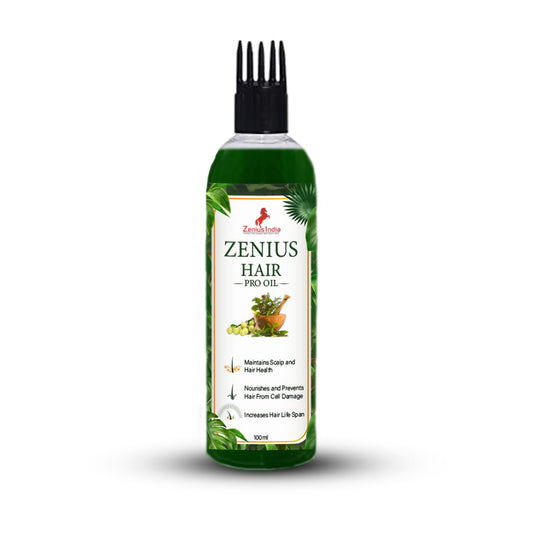 Zenius Hair Pro Oil for Hair Growth & Hair Fall Control - 100ml Zenius India