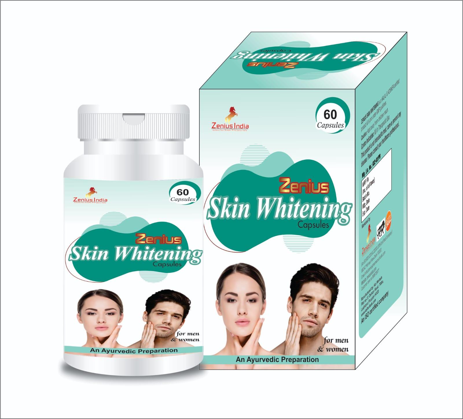 Get lighten skin With zenius Skin whitening Capsule Zenius India