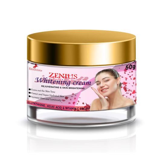 Zenius Whitening Cream | Face cream for dry skin-50G Cream Zenius India