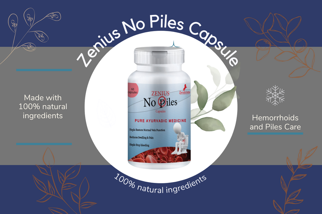 Zenius No Piles Capsule for Hemorrhoids and Piles Stop Medicine