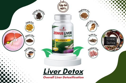 Zenius Liver Detox Capsule: A Natural Boost for Liver Health Supplement