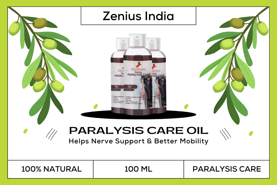 Zenius Paralysis Care Oil for Helps Nerve Support & Better Mobility