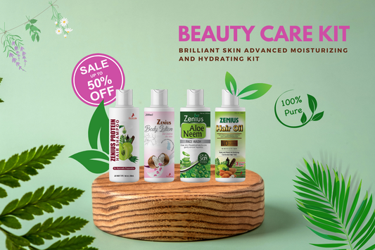 Zenius Beauty Care Kit for Brilliant Skin Advanced Moisturizing and Hydrating Kit.