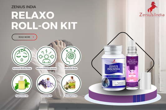 Experience Serenity: Introducing Zenius Relaxo Roll-On Kit for Stress Relief