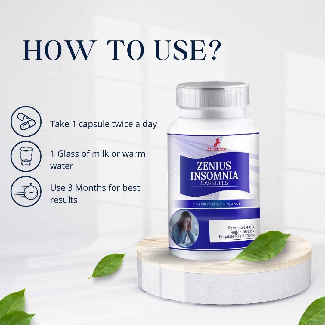 Zenius Insomnia Capsule for Improves Sleep & Mental Health - Zenius India