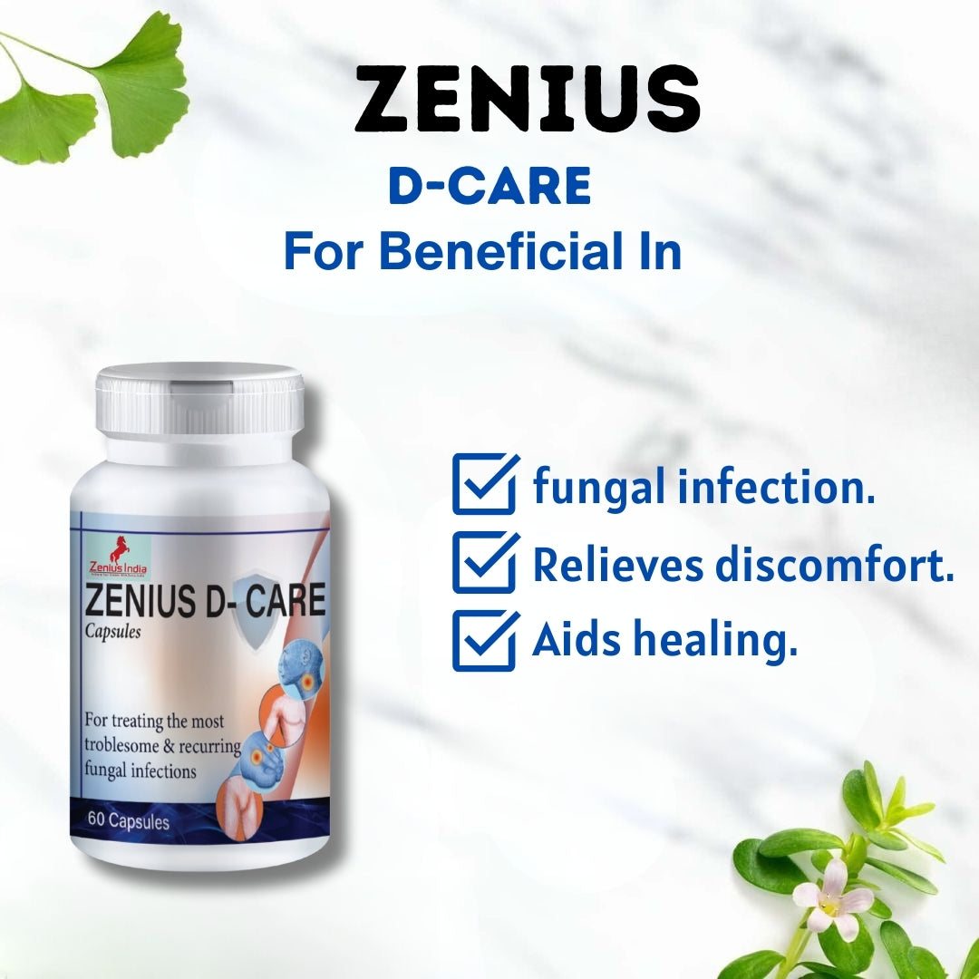 Zenius D-Care Capsule - 60 Capsules - Zenius India