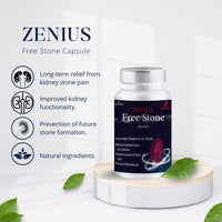 Zenius Free Stone Capsule for Kidney Stone Removal and Pain Relief Capsule - Zenius India