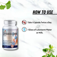 Zenius D-Care Capsule - 60 Capsules - Zenius India