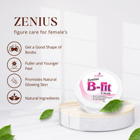 Zenius B Fit Cream | breast enlargement cream | breast tightening cream | boobs and breast increase medicine - 50g cream - Zenius India