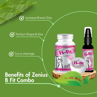 Zenius B Fit Combo for Breast enlargement & Breast increase medicine for Women's Helps to Improve Breast Size Naturally - Zenius India