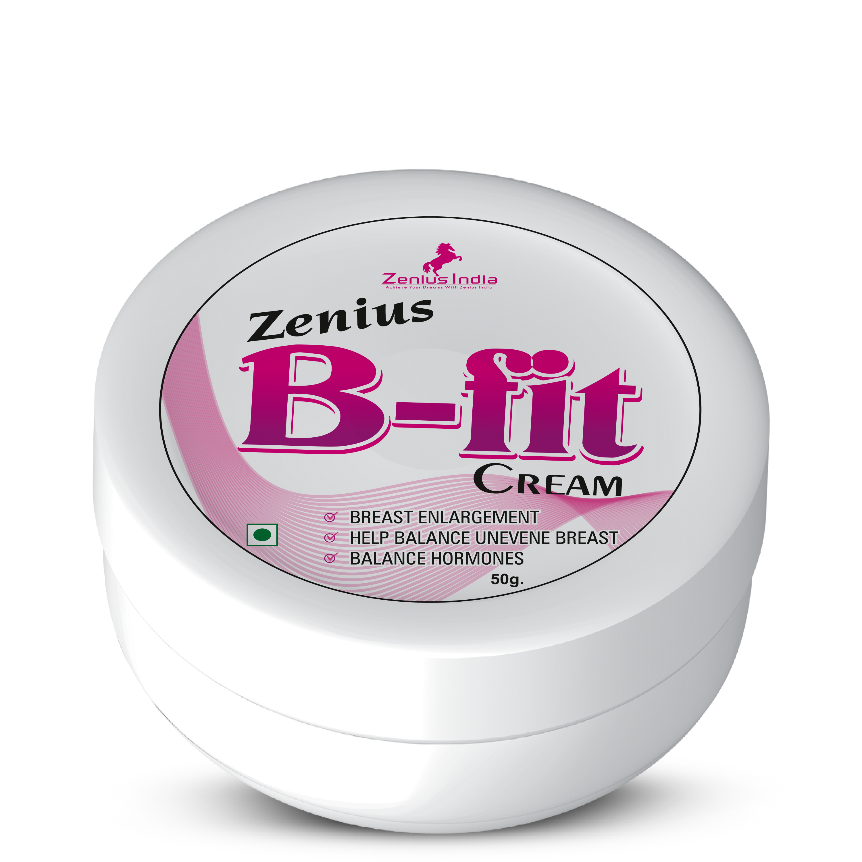 Zenius B Fit Cream | breast enlargement cream | breast tightening cream | boobs and breast increase medicine - 50g cream - Zenius India