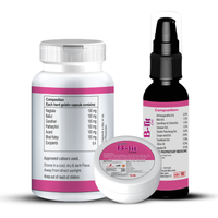 Zenius B Fit Combo for Breast enlargement & Breast increase medicine for Women's Helps to Improve Breast Size Naturally - Zenius India