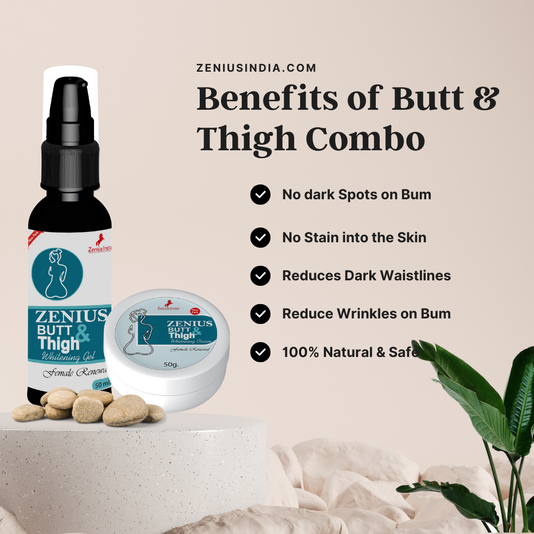 Zenius Butt & Thigh kit for Back and Bum Lightening & Tightening - Zenius India