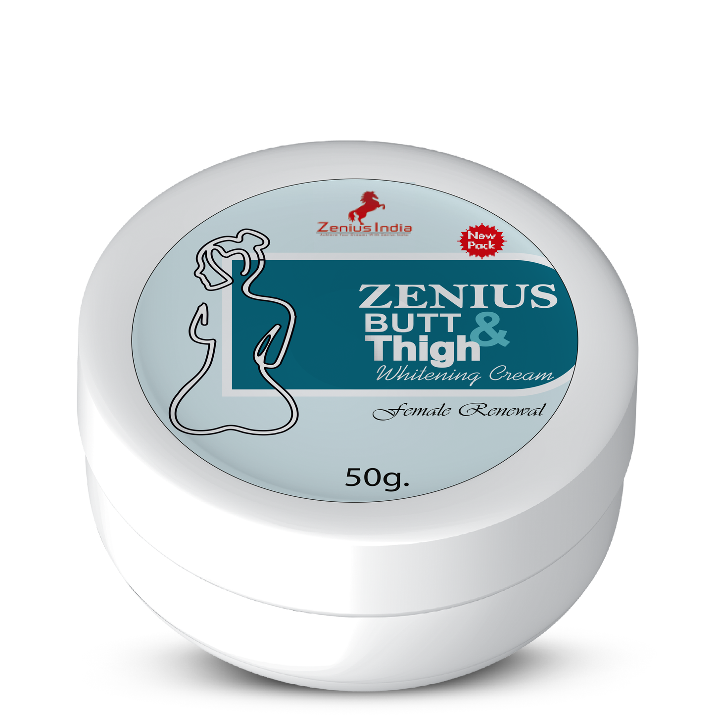 Zenius Butt & Thigh Cream for Back & Bum lightening - 50gm - Zenius India