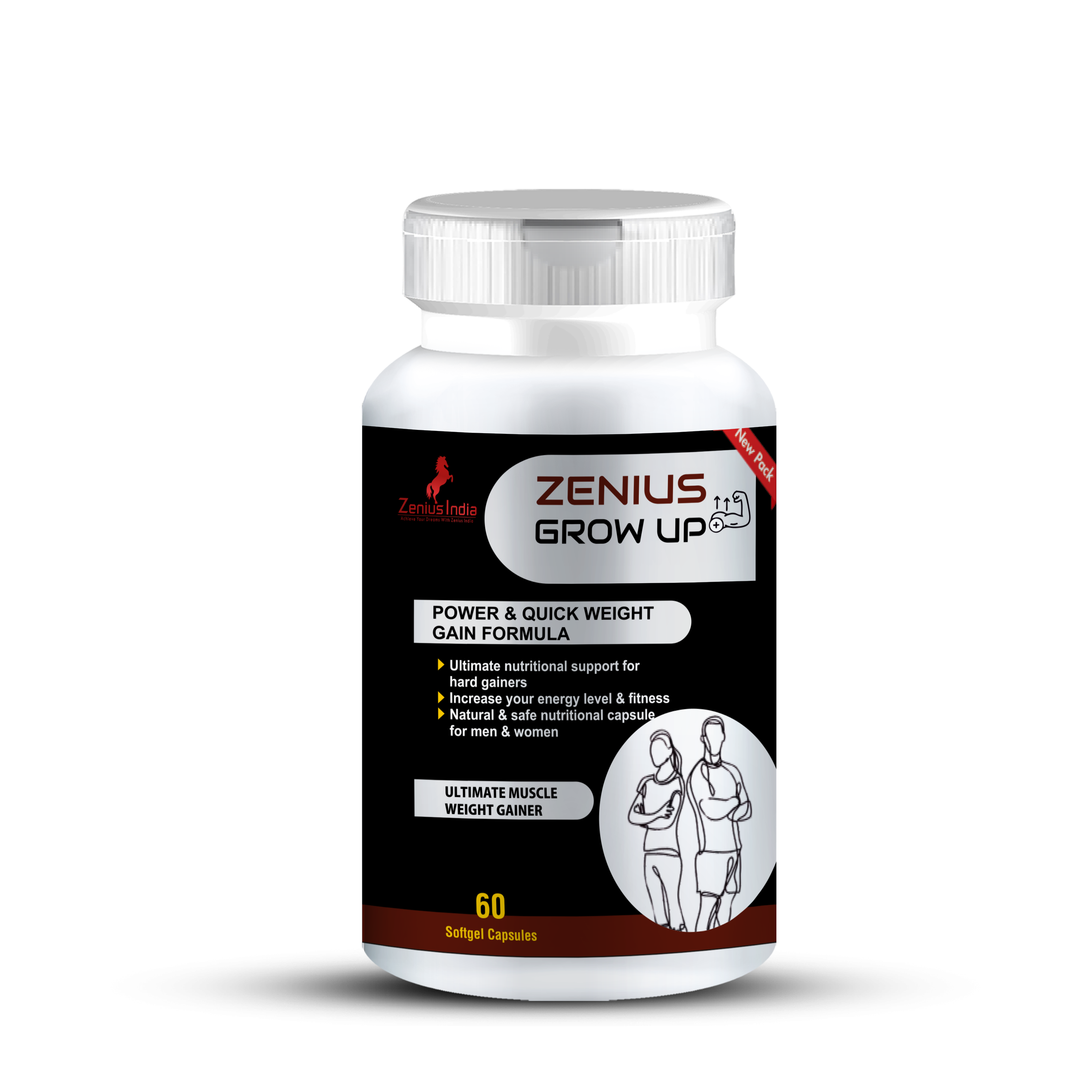 Zenius Grow Up Capsule for Weight Gain Medicine & Health Supplements fZenius Grow Up Capsule is the Best Weight Gain Supplement for skinny guys who are desperately trying to add some kilos to their bodies. Grow Up Capsule is the Best WGeneral WellnessZenius IndiaWeight Gain Medicine & Health Supplements