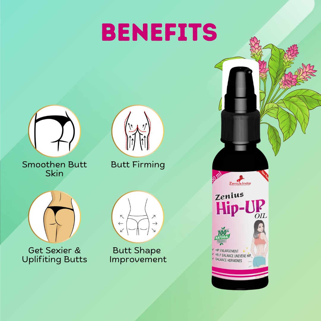 Zenius Hip Up Oil for Buttocks Enlargement - 50mlZenius Hip up oil is a product that is marketed as a way to enhance the appearance of the hips by lifting and firming the skin. These types of products are typicallySexual WellnessZenius IndiaButtocks Enlargement - 50mlZenius IndiaZenius Hip Up Oil for Buttocks Enlargement - 50mlZenius Hip up oil is a product that is marketed as a way to enhance the appearance of the hips by lifting and firming the skin. These types of products are typically