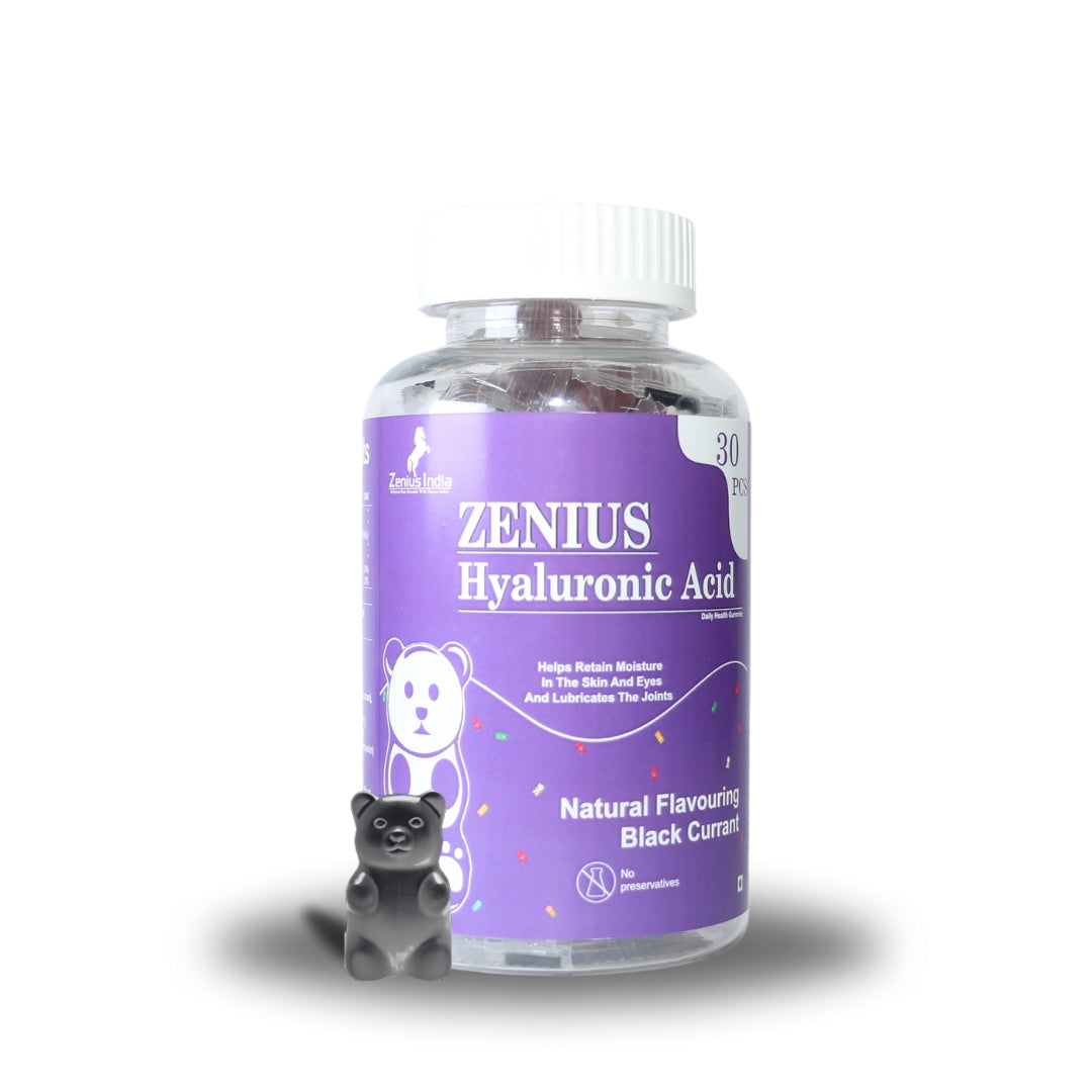 Zenius Black Currant Hyaluronic Acid Gummies for Nourish Your Skin