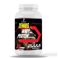 Zenius Whey Protein Strawberry flavor for Muscle Building Potential & Muscle Growth - Zenius India