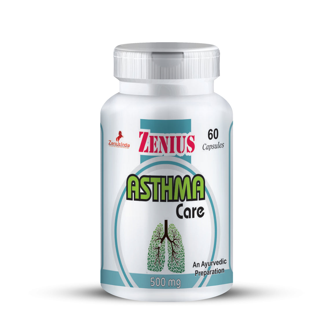 Zenius Asthma Care Capsule for Asthma relief & Asthma breathing capsule - 60 Capsules - Zenius India