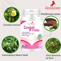 Zenius B Cute Capsule for breast reduction & tightening medicine for Women - 60 Capsules - Zenius India