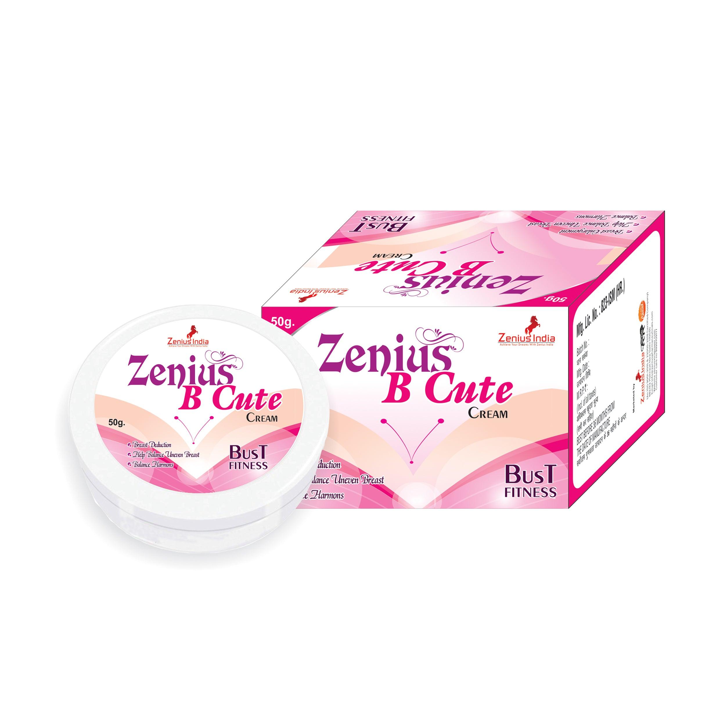 Zenius B Cute Cream Breast reduction & tightening Cream for Women's - 50g cream - Zenius India