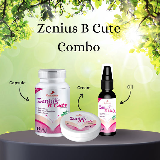 Zenius B Cute for breast reduction & Breast Tightening Combo for Women’s Zenius India