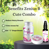 Zenius B Cute for breast reduction & Breast Tightening Combo for Women’s - Zenius India