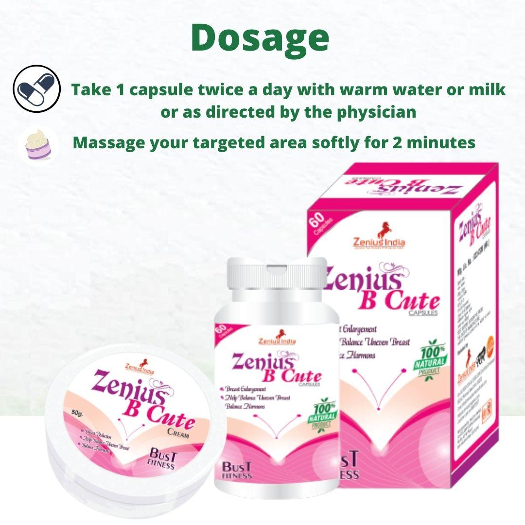 Zenius B Cute for breast reduction & Breast Tightening Kit for Women’s - Zenius India