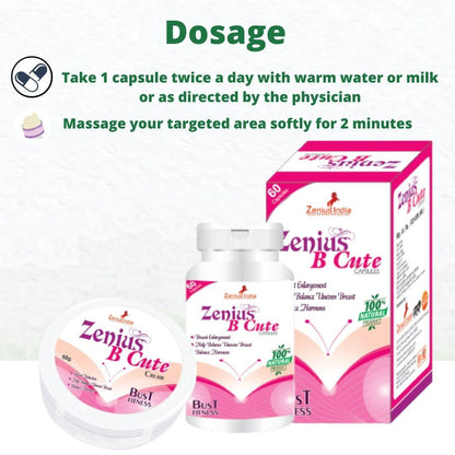 Zenius B Cute for breast reduction & Breast Tightening Kit for Women’s Zenius India