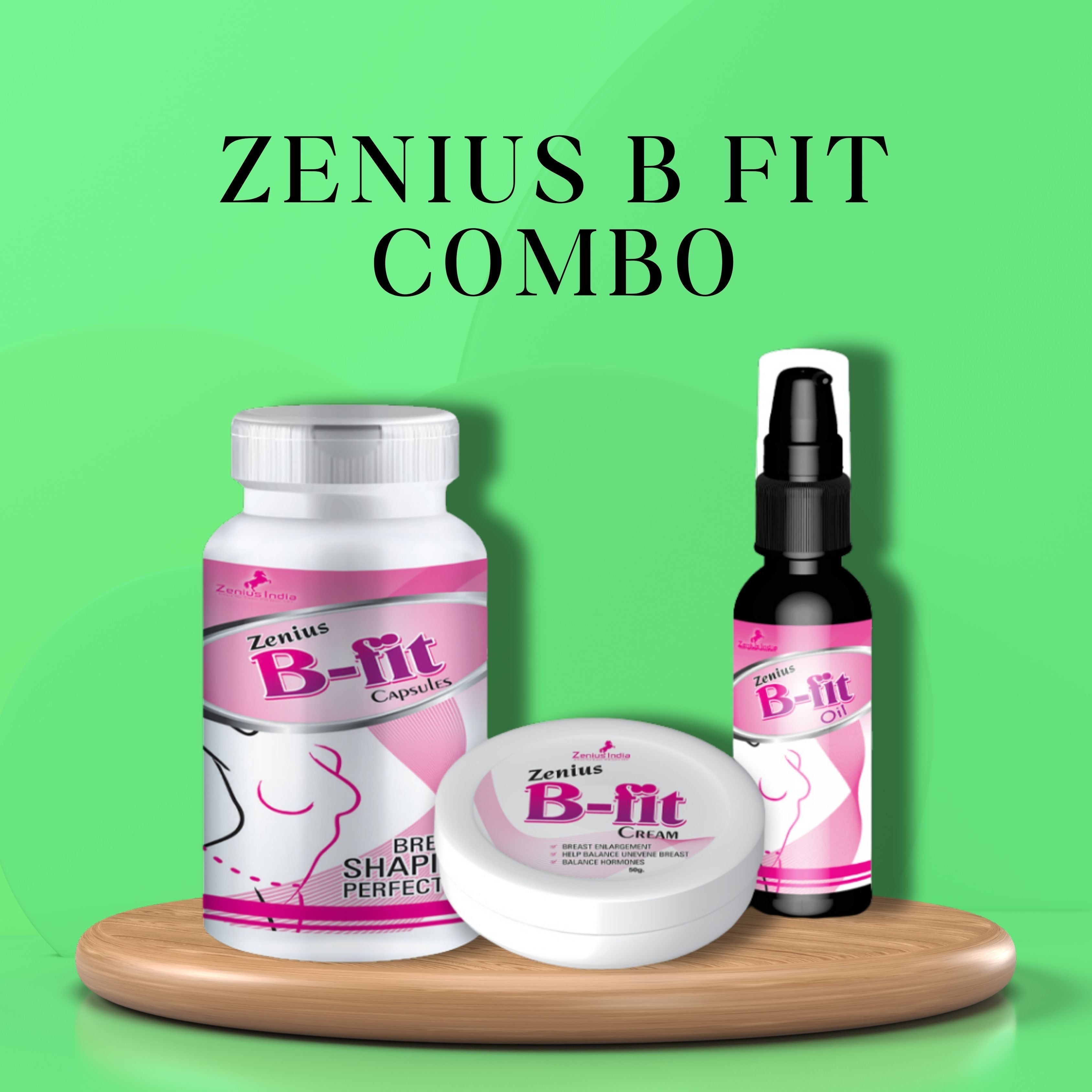 Zenius B-Fit Oil for Helps to Impove Breast Size Naturally | 50ml Oil