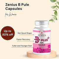 Zenius B Plus Capsule For Breast Enlargement for Women's - 60 Capsules - Zenius India