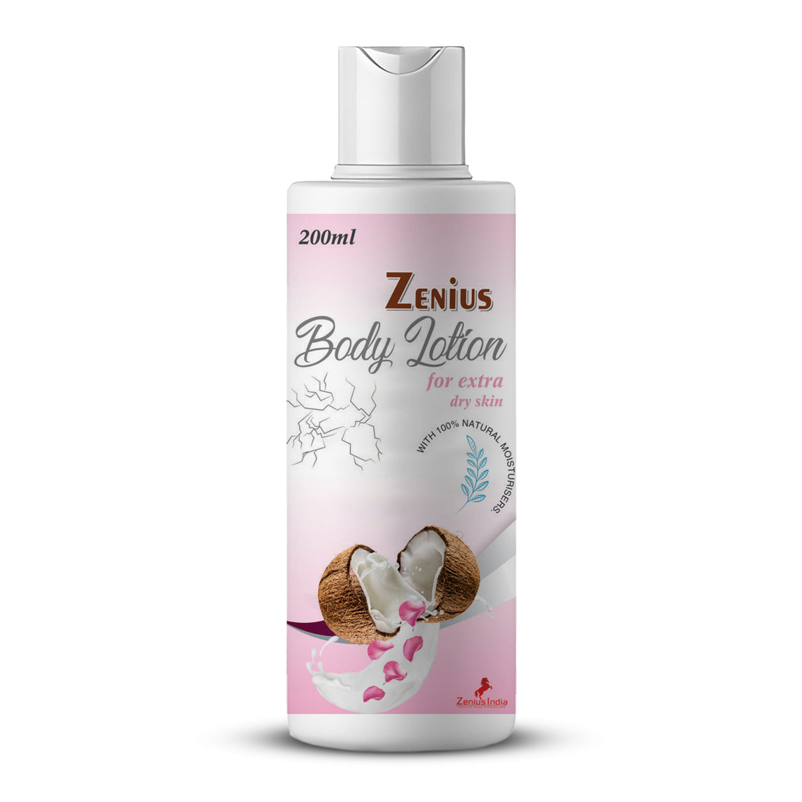 Zenius Body Lotion for dry skin - Remove all sketch marks naturally - 200ml - Zenius India