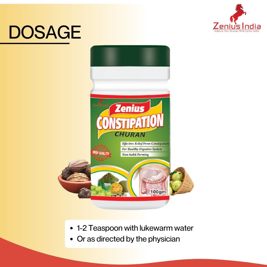 Zenius Constipation Churan for beneficial to relief constipation, acidity and gas problem - Zenius India