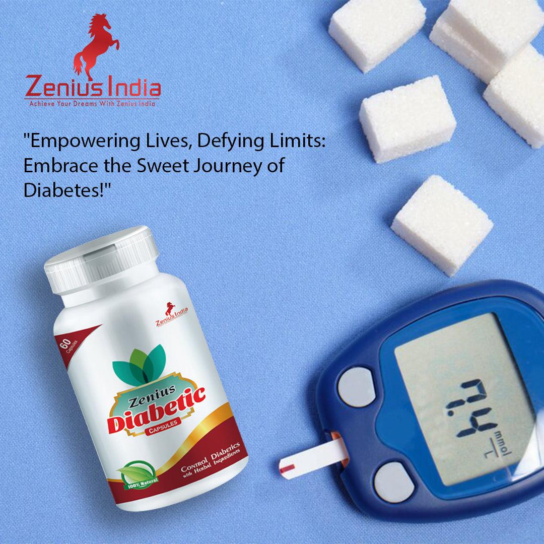 Zenius Diabetic Capsule for Suger and Diabetes Control Medicine - 60 CZenius Diabetic Capsule is the best diabetes treatment to control diabetes in a natural and safe manner. Best medicine for diabetes fights excess blood sugar, increaGeneral WellnessZenius IndiaDiabetes Control Medicine - 60 Capsules