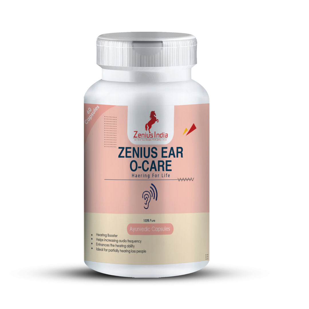 Zenius Ear O Care Capsule for Enhanced earing for Men and Women - 60 Capsules - Zenius India