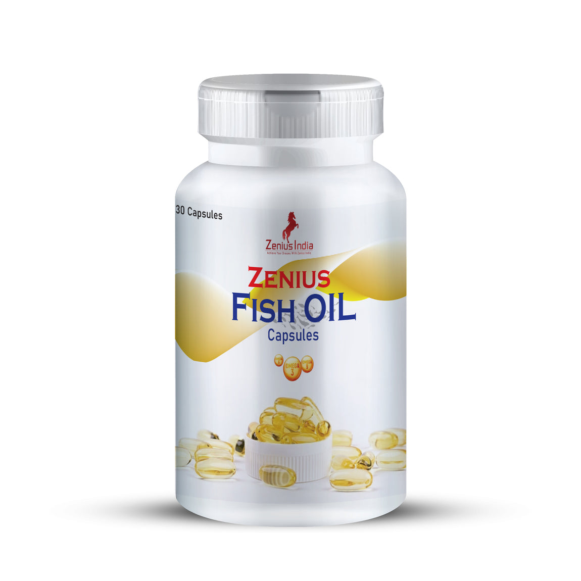 Zenius Fish Oil Capsules - 30 Capsules - Zenius India