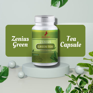 Zenius Green Tea Capsule for Weight Management and Wright Loss - Zenius India