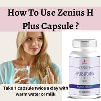 Zenius H Plus Capsule for Hips & Butt Enlargement Capsule - 60 Capsules - Zenius India