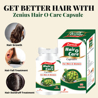 Zenius Hair O Care Capsule for New Hair Growth Capsules - 60 Capsules - Zenius India