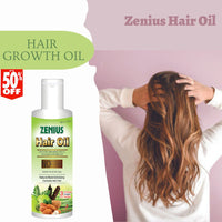 Zenius Hair Oil for hair growth, hair dandruff removal oil - 200ml - Zenius India