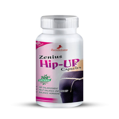 Zenius Hip-Up Capsule - Hips, Butt Enlargement medicine - 60 Capsules Zenius India