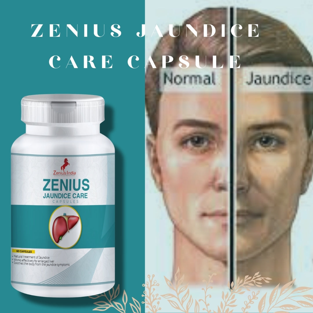 Zenius Jaundice Care Capsule For Liver Health, Fatty Liver & Jaundice Problem's - Zenius India