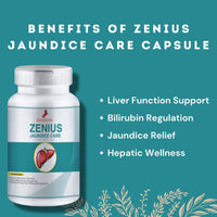 Zenius Jaundice Care Capsule For Liver Health, Fatty Liver & Jaundice Problem's - Zenius India