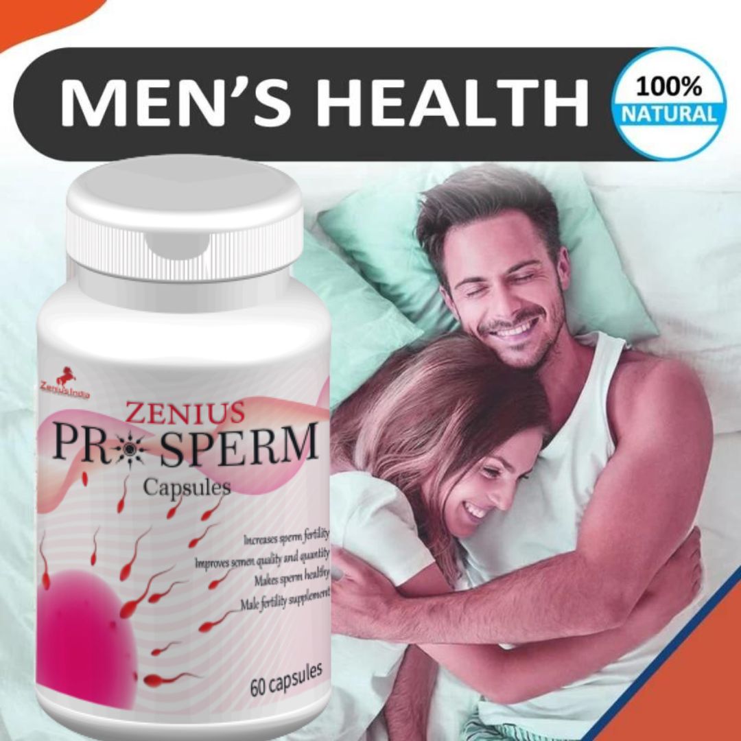 Zenius Pro Sperm Capsules for sperm count increase medicine - 60 Capsules Zenius India