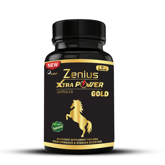 Zenius Xtra Power Gold Capsule Night for Men - 30 Capsules Zenius India