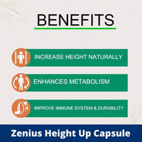 Zenius Height Up Capsule for Height Growth - 60 CapsulesZenius Height Up Capsules
Introducing the Zenius HeightUp Capsule - the effective  formulation for those looking to grow taller! This revolutionary product is designGeneral WellnessZenius IndiaHeight Growth - 60 CapsulesZenius IndiaZenius Height Up Capsule for Height Growth - 60 CapsulesZenius Height Up Capsules
Introducing the Zenius HeightUp Capsule - the effective  formulation for those looking to grow taller! This revolutionary product is design